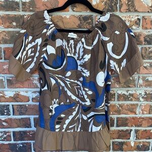 Terzo Millennio linen top